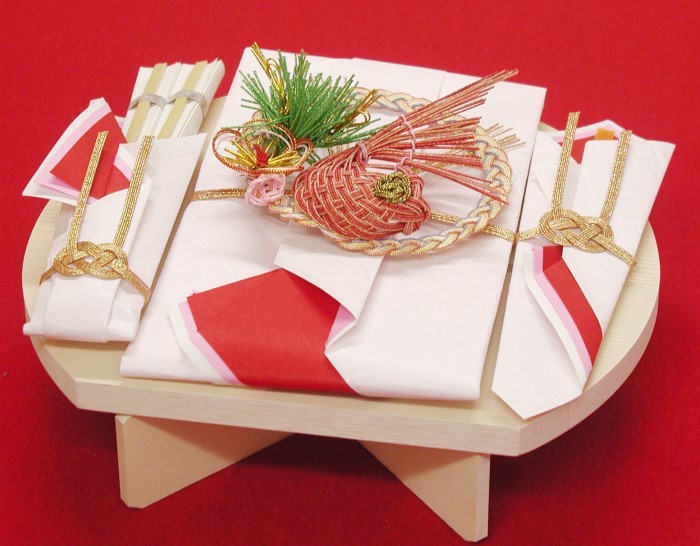 略式結納「目出鯛」