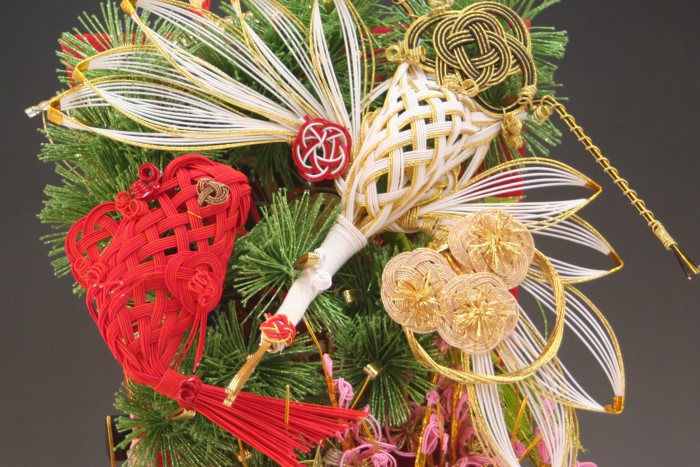 結納 水引 羽子板リメイク 制作例(320)