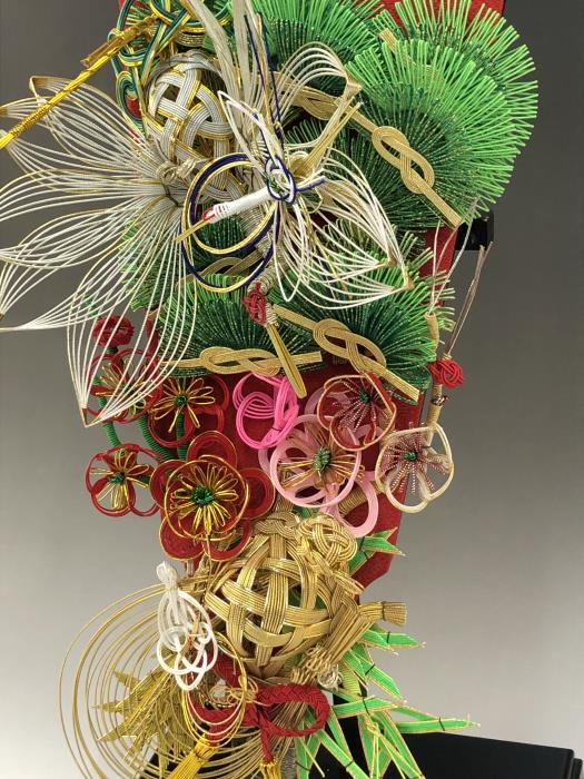 結納 水引 羽子板リメイク